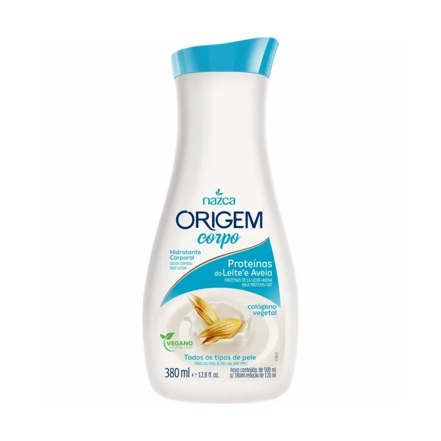 Hidratante Origem 380ml Proteina Aveia