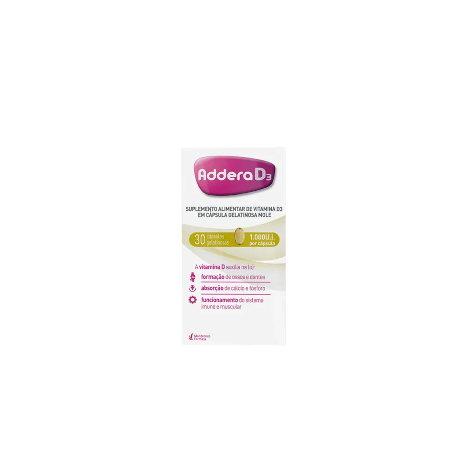 ADDERA D3 1.000UI C/30COMPRIMIDO