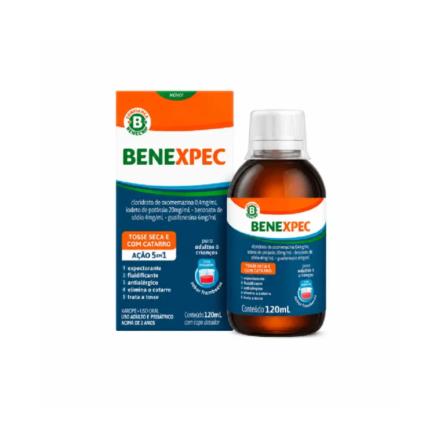 BENEXPEC XP 120ML FRAMBOESA