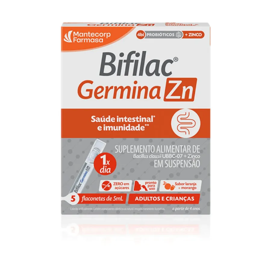BIFILAC GERMINA 4BI 5ML LARANJA/MORANGO