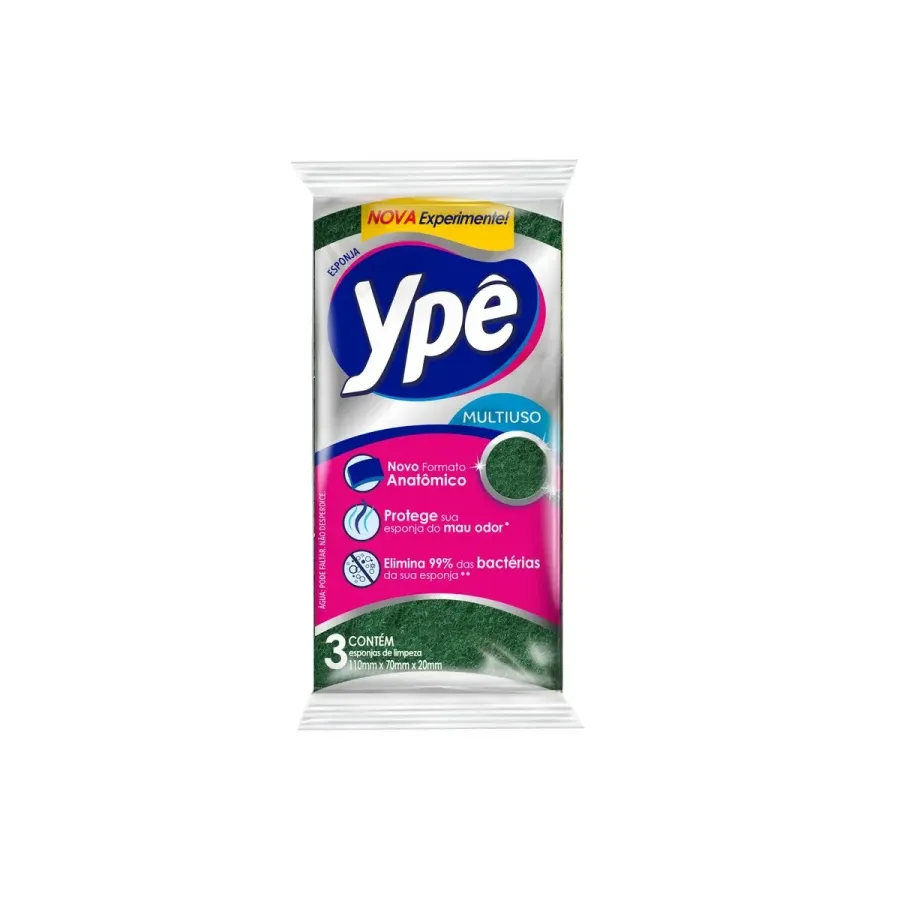 Esponja Ype Multiuso 3 Unidades