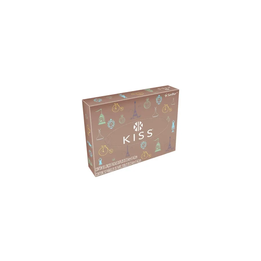 LENCO DE PAPEL KISS 50FLS