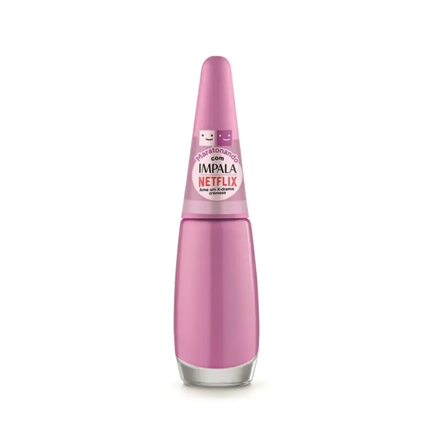 Esmalte Cremoso Impala Netflix Maratonando Ama Um K-Drama 7,5ml