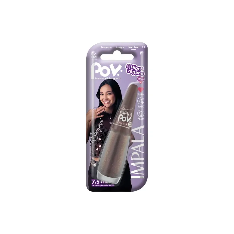 Esmalte Impala Pov Perolado Glow Up