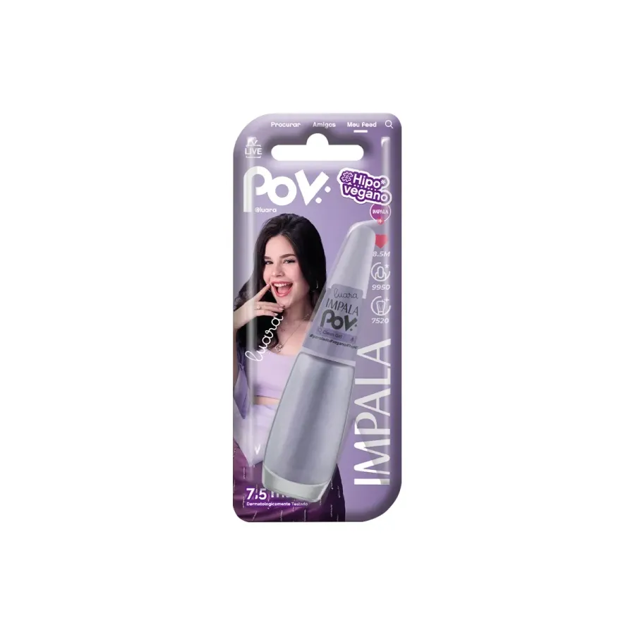 Esmalte Impala Pov Perolado Clean Girl