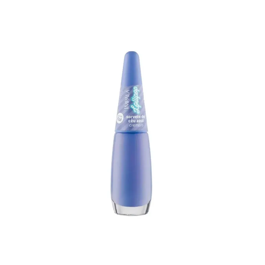 Esmalte Impala Lollipop Sorvete Ceu Azul Creme