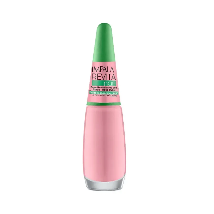 Esmalte Impala Revita Nail Base Revitalizante Rosa Sweet 7,5ml