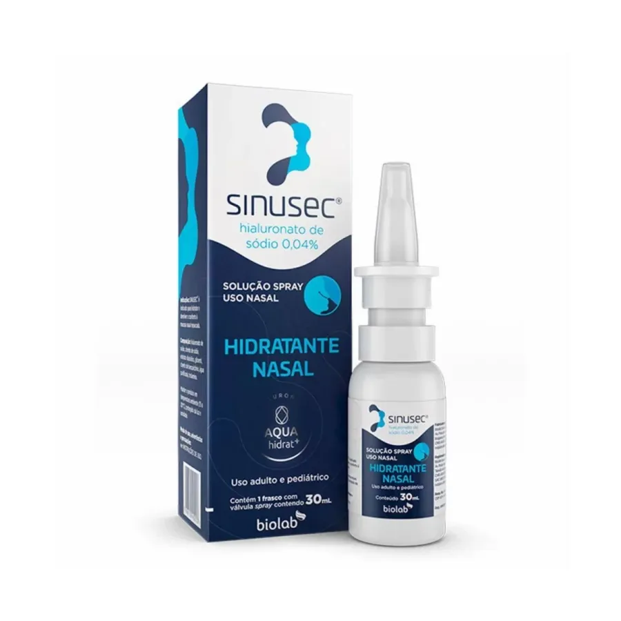 Sinusec Hidratante Nasal Biolab Solução Spray 30ml