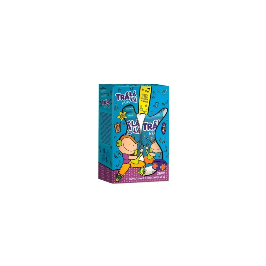 Kit Tra La La Shampoo+condicionador Nutrikids Musical