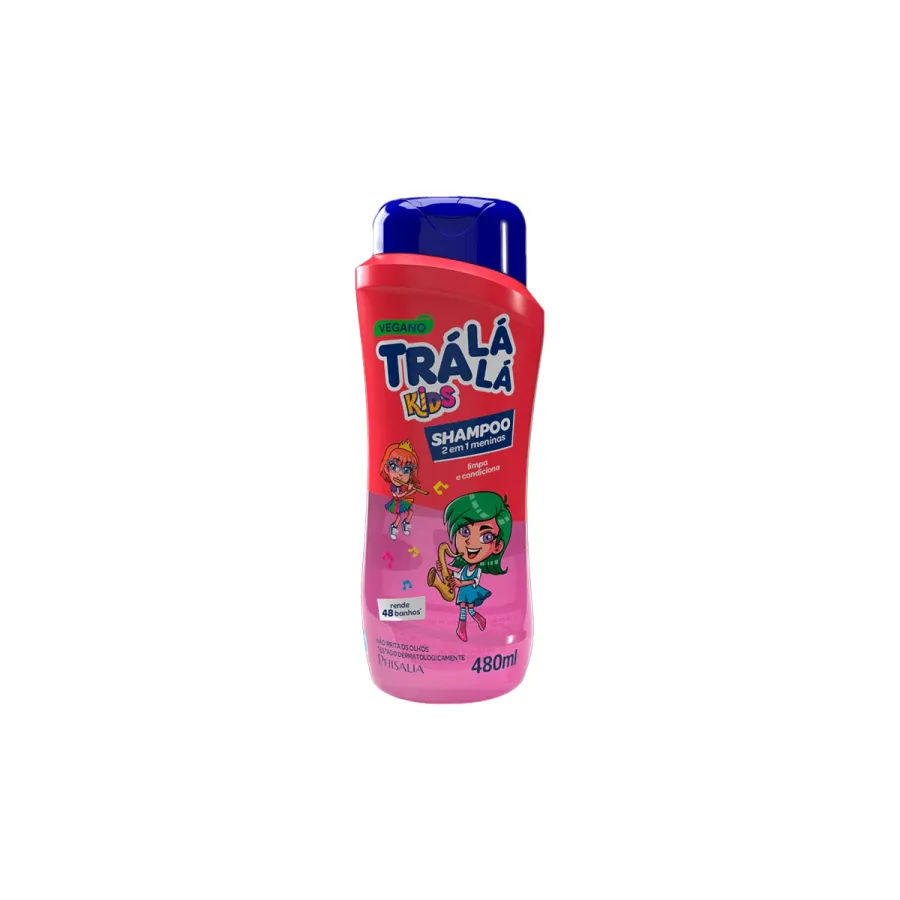 SH TRA LA LA KIDS 480ML 2EM1 ROSA