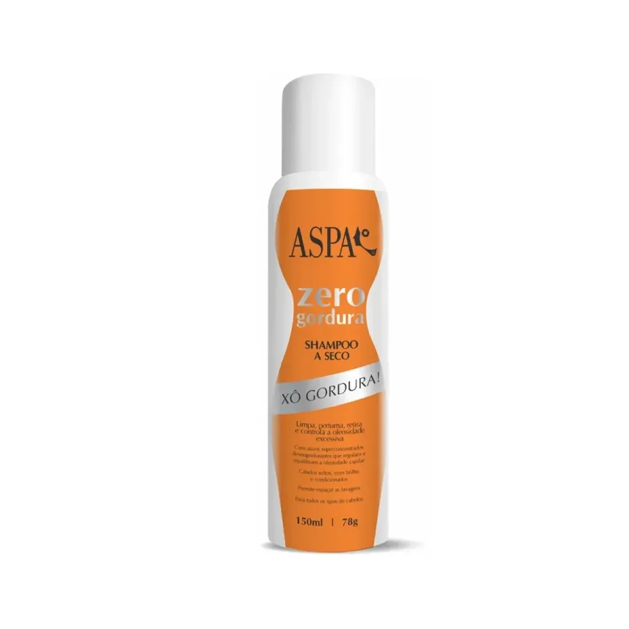 Shampoo a Seco Aspa Zero Gordura 150ml