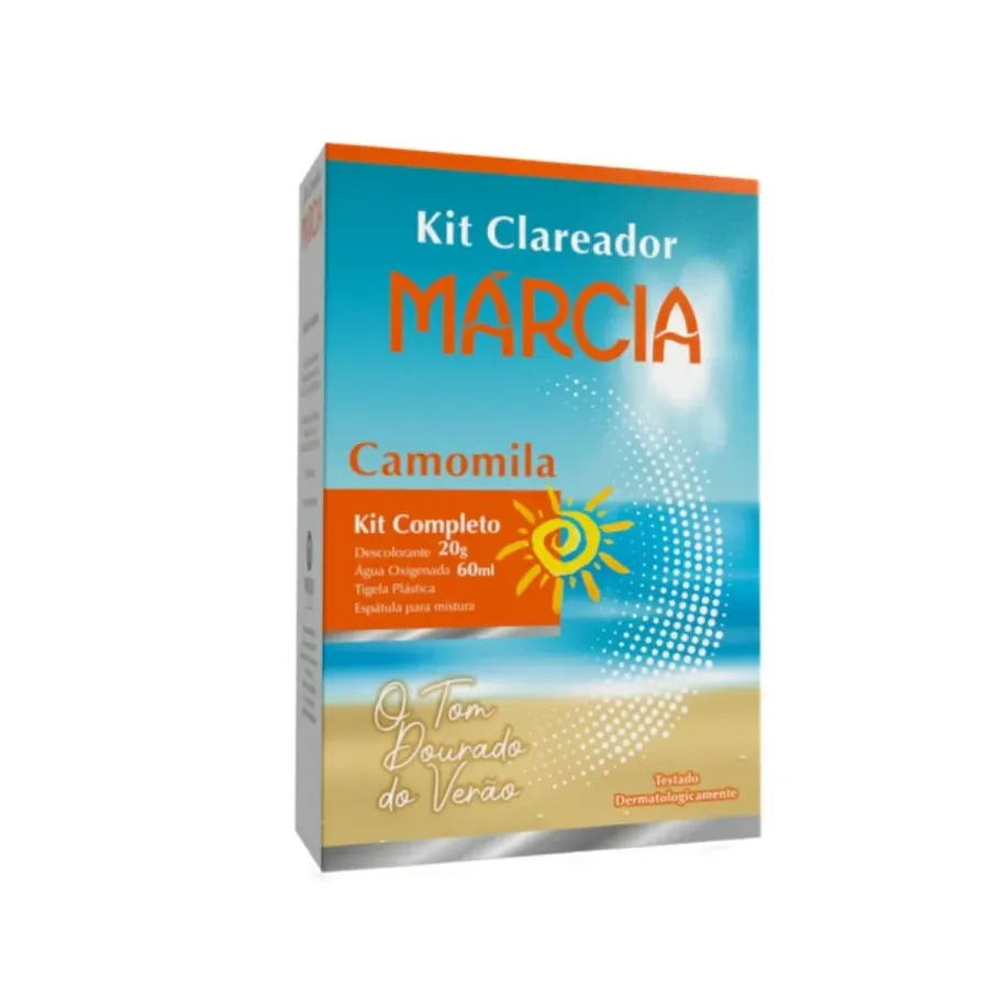 Kit Clareador Marcia Camomila 20g