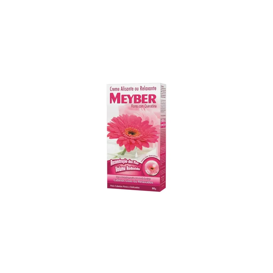 Creme Alisante Meyber 80g Flores