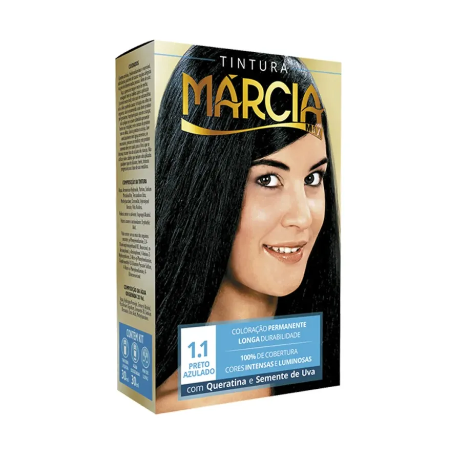 Tintura Marcia 1.1 Preto Azulado
