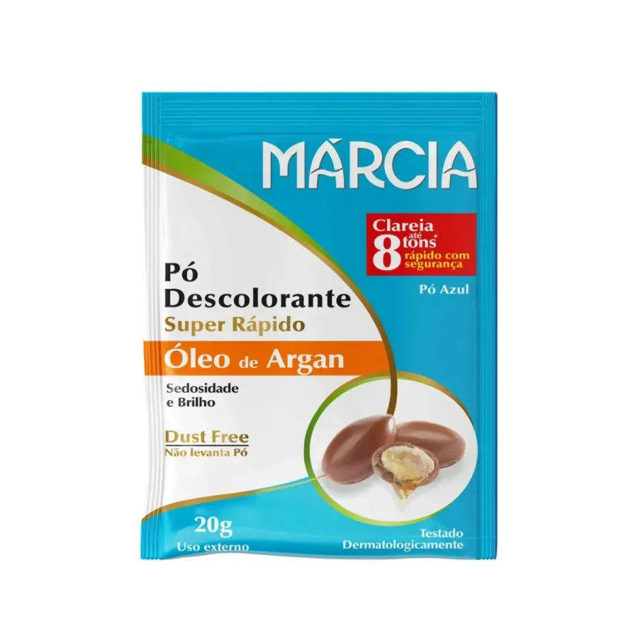 Pó Descolorante Márcia Óleo de Argan 20g