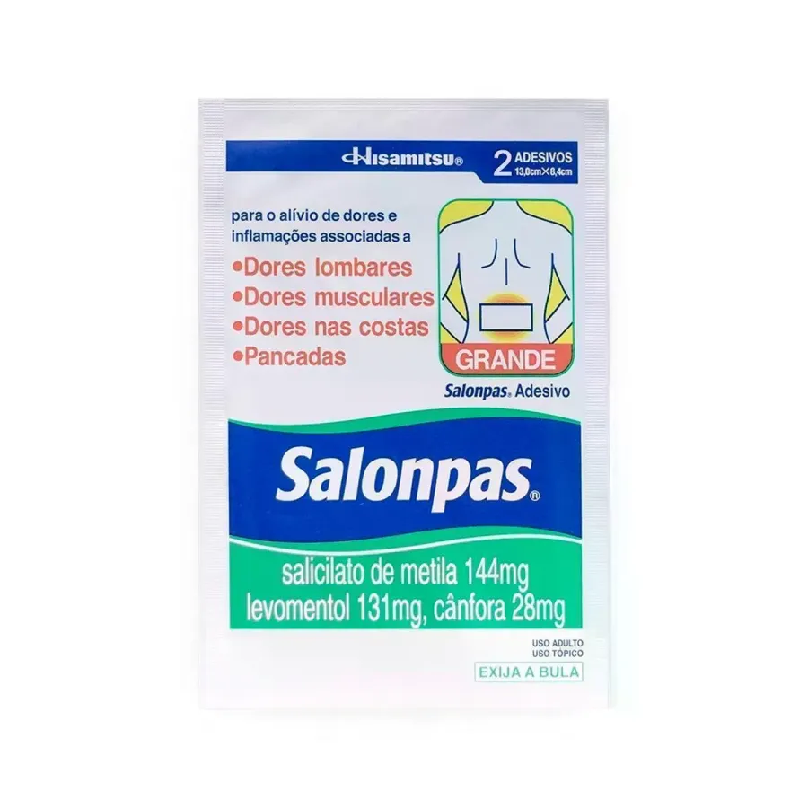 Salonpas Emplasto Grande 2 Unidades