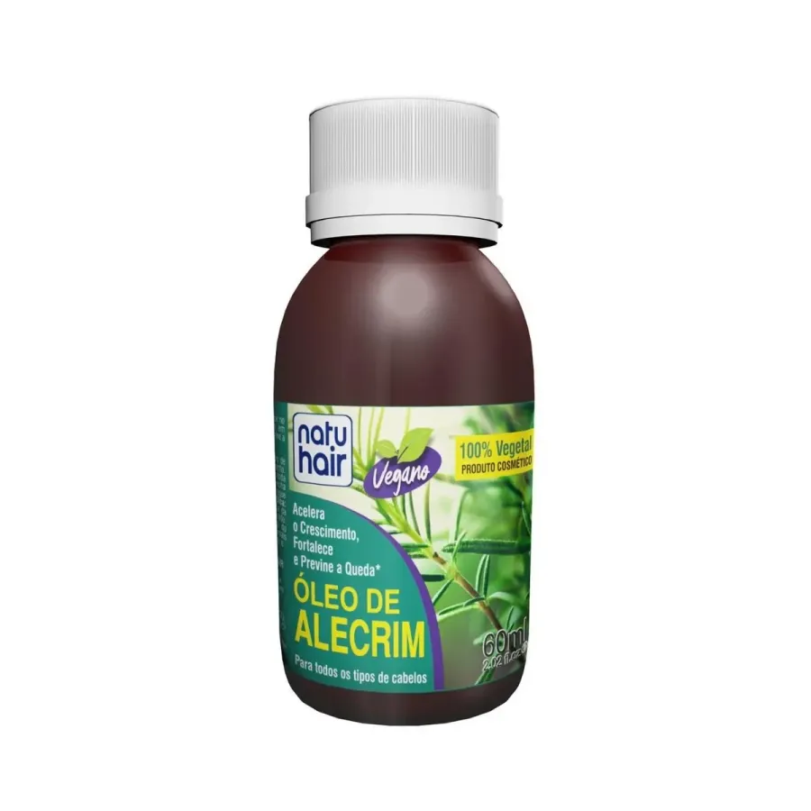 OLEO CAP NATU HAIR 60ML ALECRIM