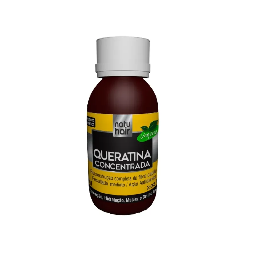 OLEO CAP NATU HAIR 60ML QUERATINA CONCONCENTRADA