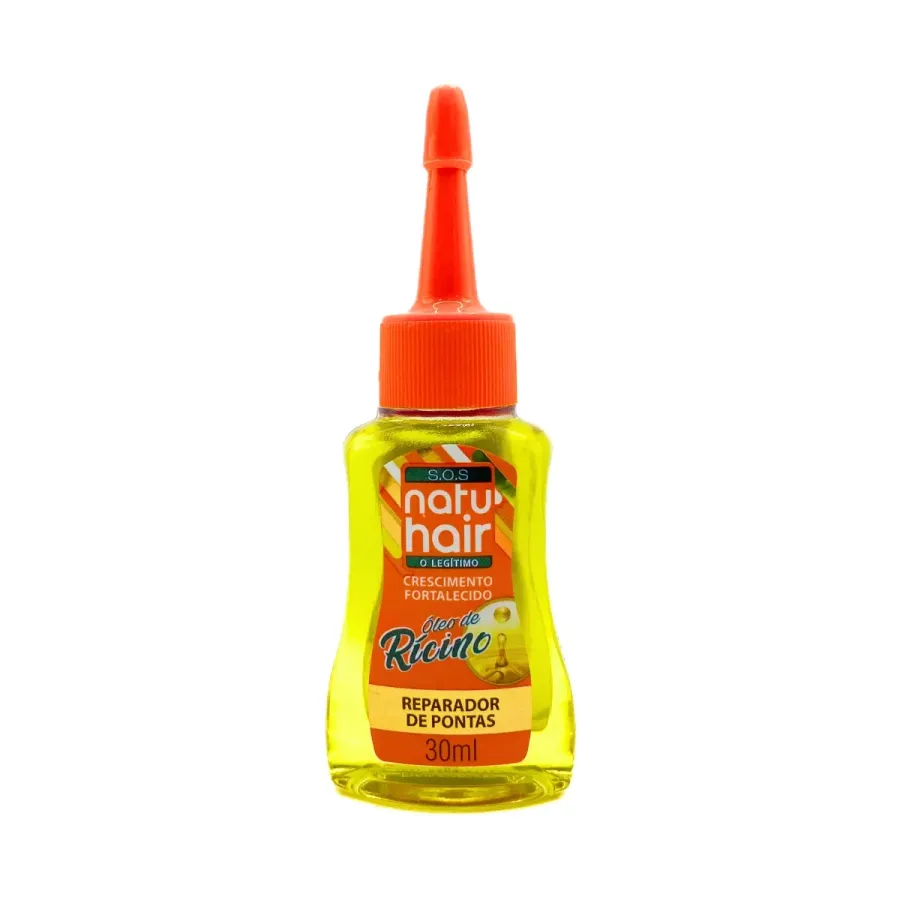 REPARADOR DE PONTAS NATU HAIR 30ML OLEO DE RICINO
