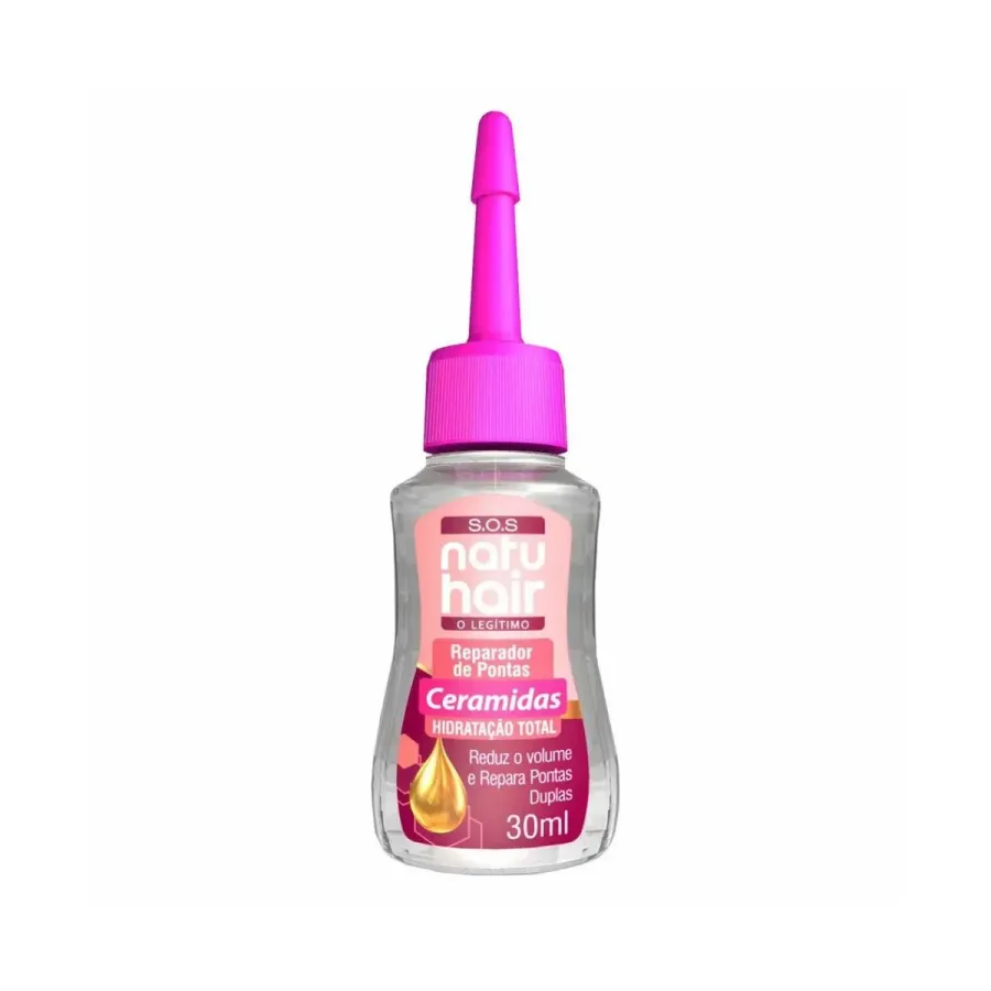 REPARADOR DE PONTAS NATU HAIR 30ML SOS CERAMDAS
