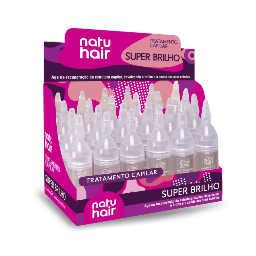 Tratamento Capilar Natuhair Super Brilho 10ml