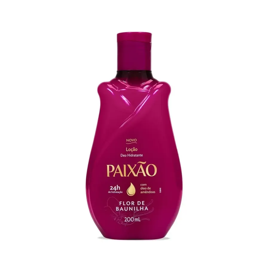 Loção Hidratante Paixão Flor de Baunilha 200ml