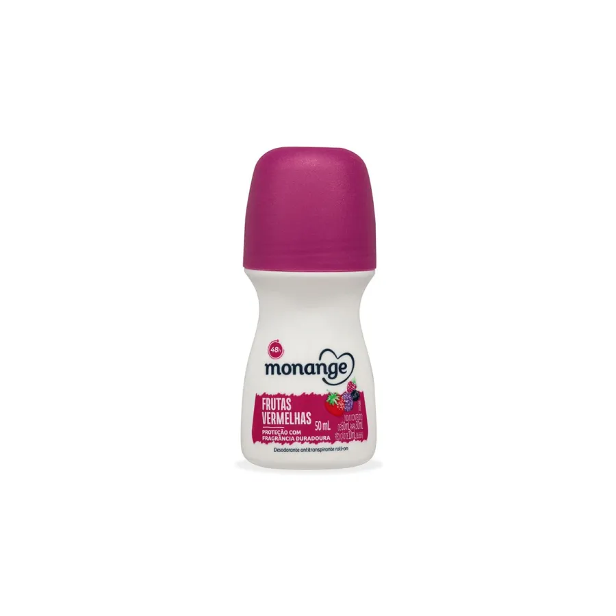 Desodorante Roll-On Monange Frutas Vermelhas 50ml