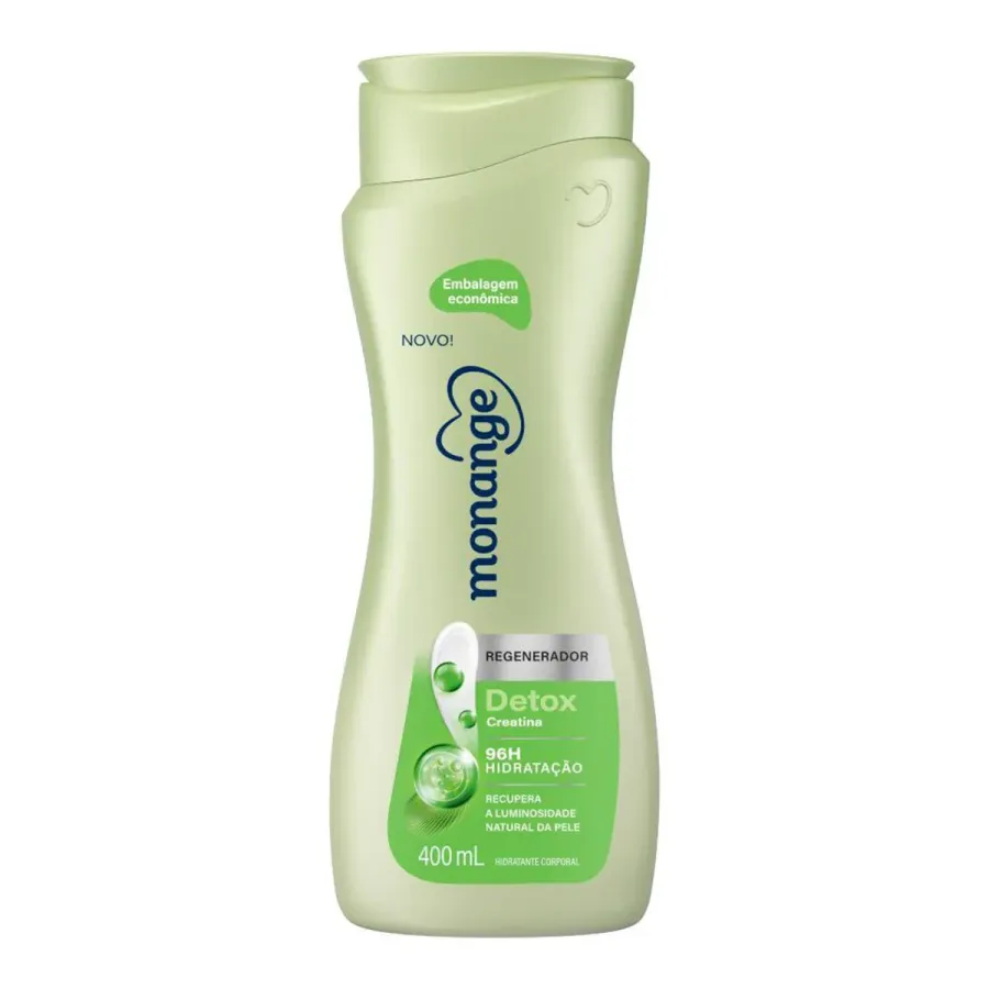 Hidratante Corporal Regenerador Monange Detox Creatina 400ml