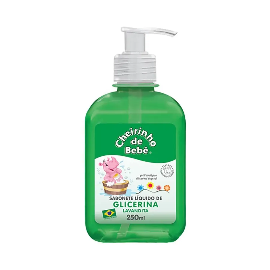 SAB LIQ CHEIRINHO DE BEBE 250ML VERDE