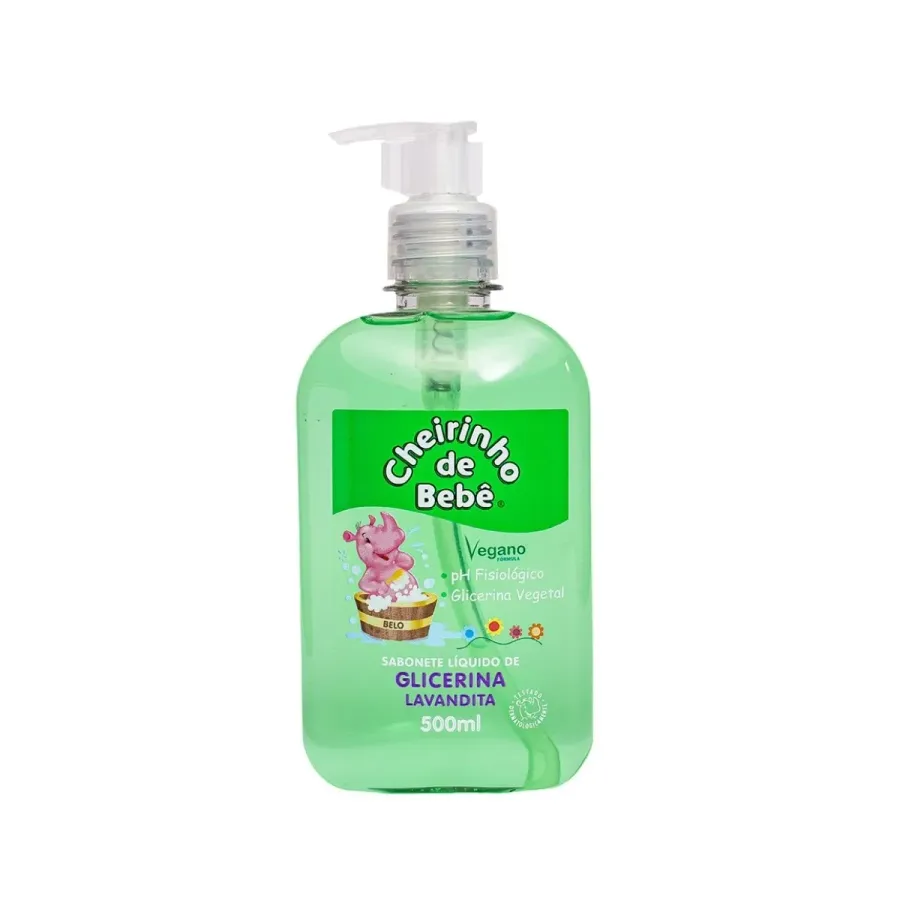 SAB.LIQ CHEIRINHO BEBE 500ML VERDE