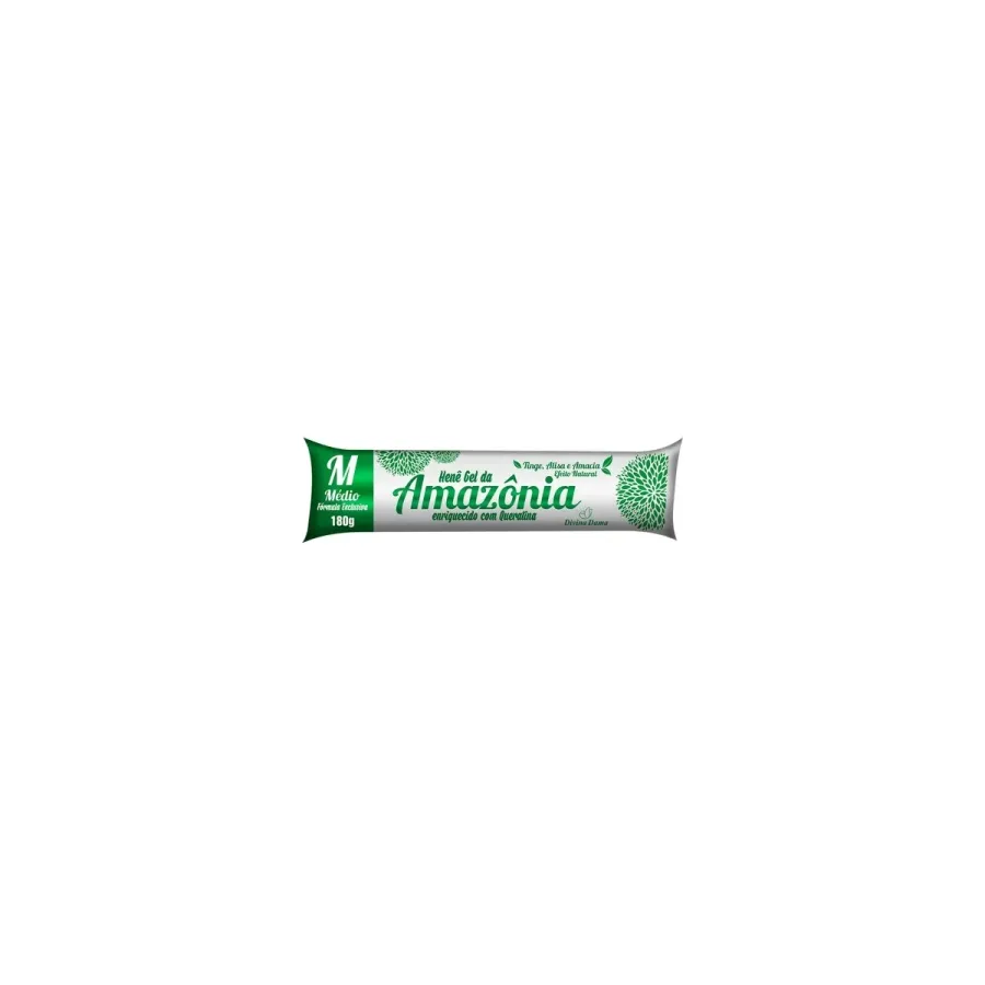 HENE GEL AMAZONIA 180G PRETO MEDIO