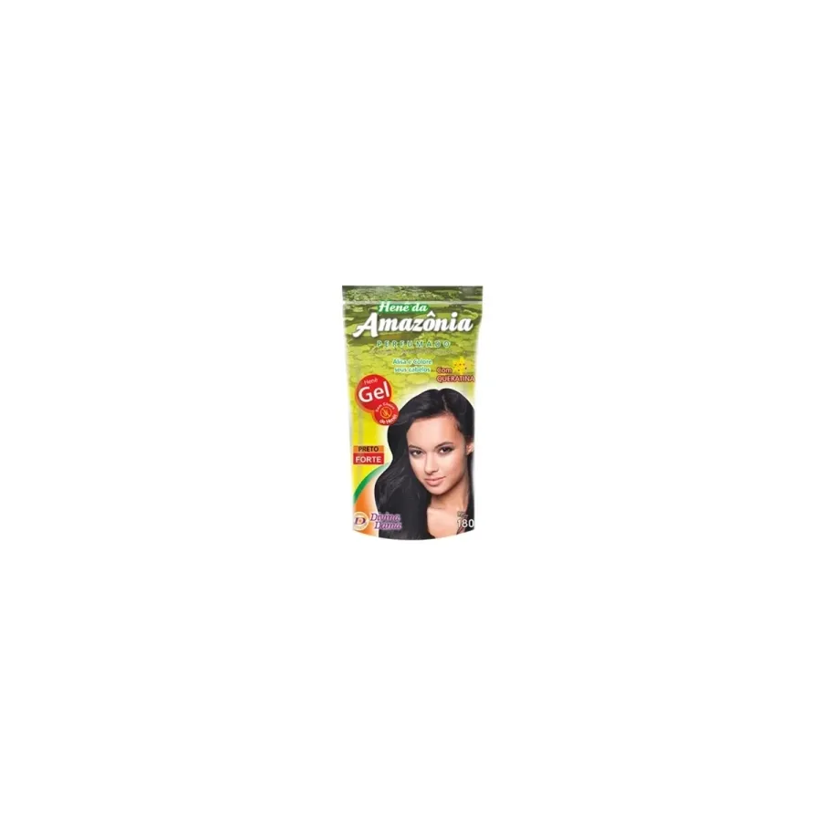 HENE GEL AMAZONIA 180G PRETO FORTE