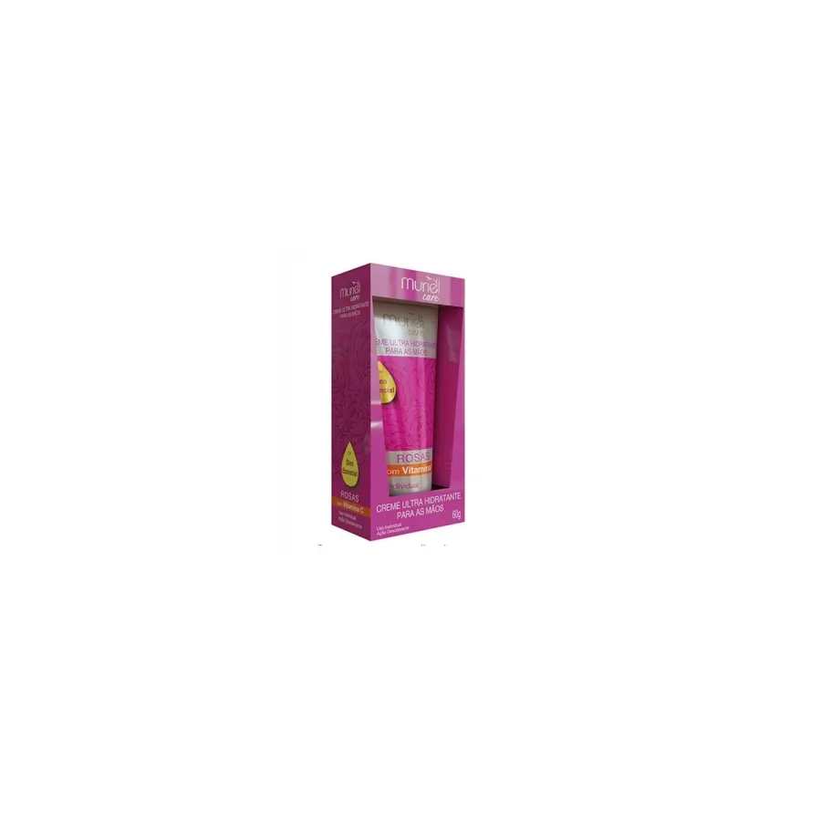 CR PARA MAOS ULTRA HIDRATANTE ROSAS MURIEL CARE 60G