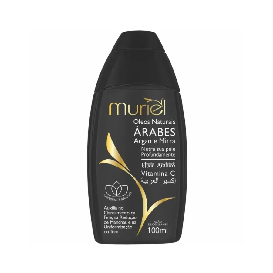 Óleos Naturais Árabes Muriel Argan e Mirra 100ml