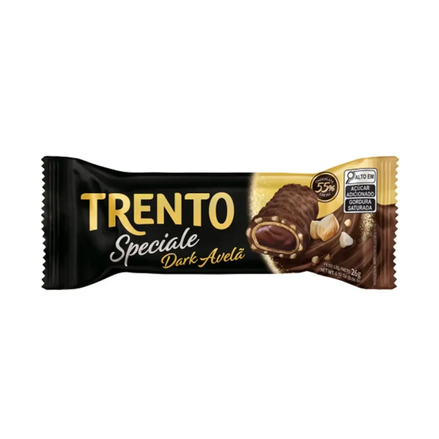 Chocolate Wafer Trento Speciale Dark Ave