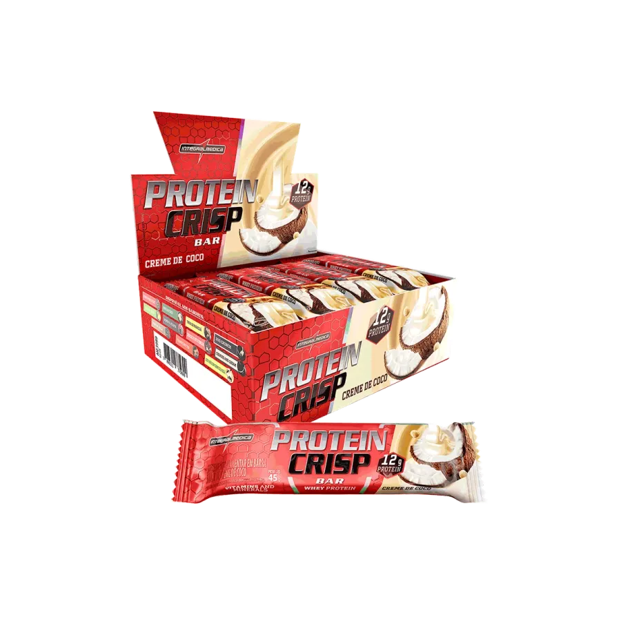 Barra Proteina Crisp Creme de Coco 45g