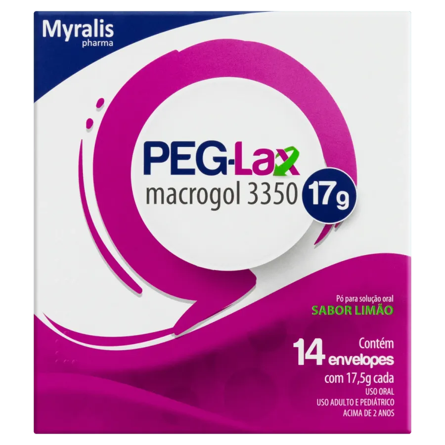 Peg-Lax 17g Po Solúvel 14env Limao