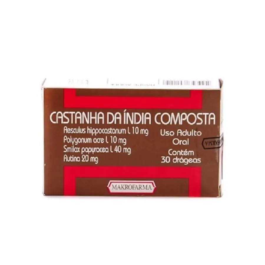 CASTANHA DA INDIA MAKROFARMA C/30COMPRIMIDOS