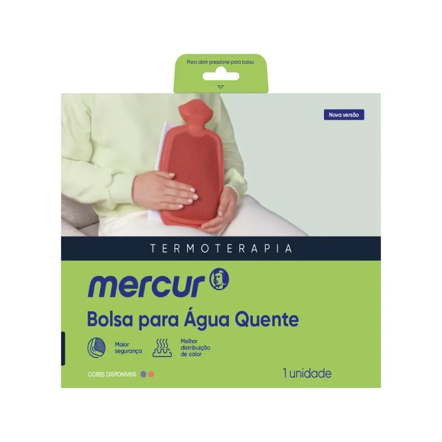 Bolsa para Água Quente Termoterapia Mercur 1 Unidade