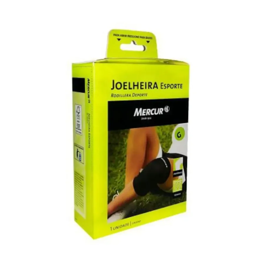 Joelheiro Esporte Mercur M 1 Unidade Suporte do Joelho