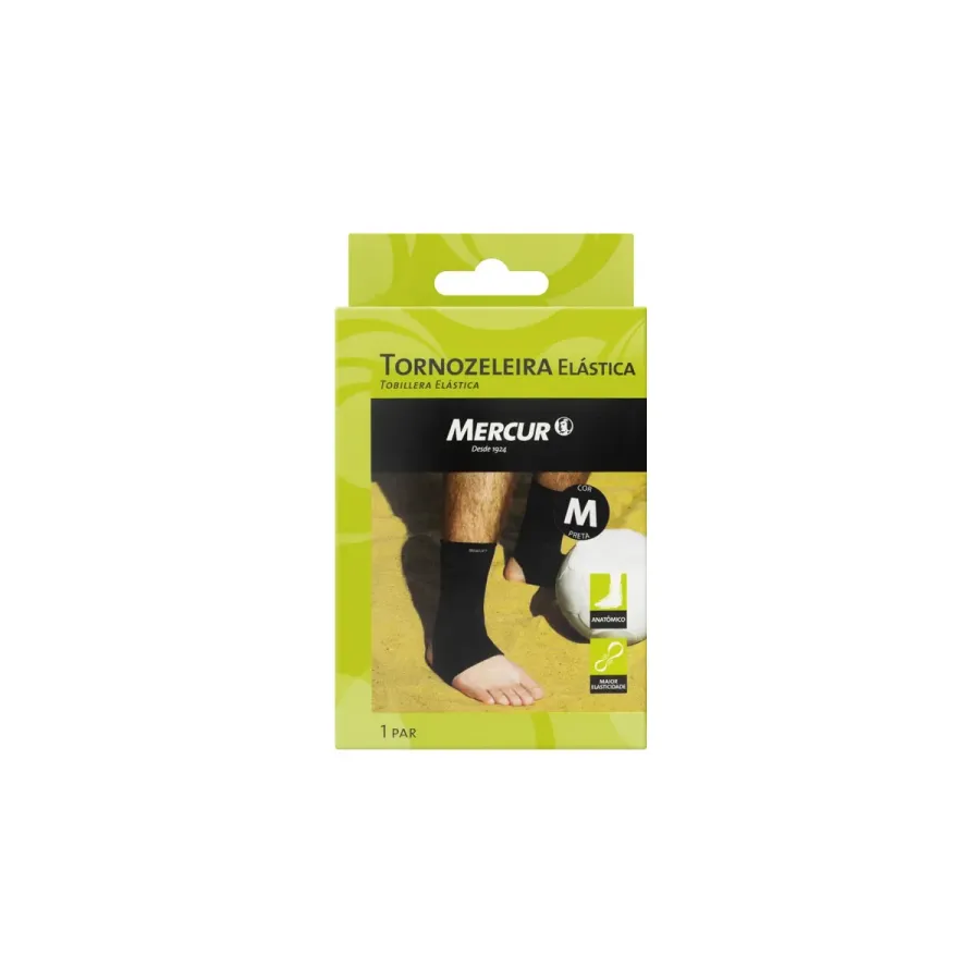 TORNOZELEIRA ELASTICA M 1PAR