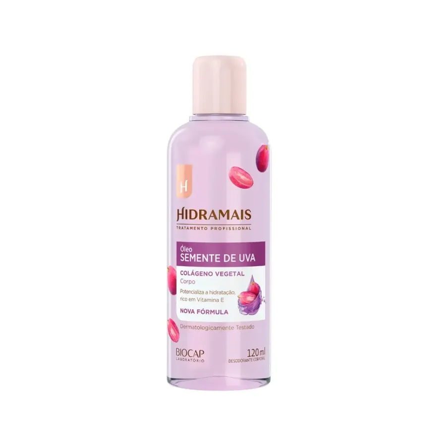 Óleo Corporal Hidramais Semente de UVA & Colágeno 120ml