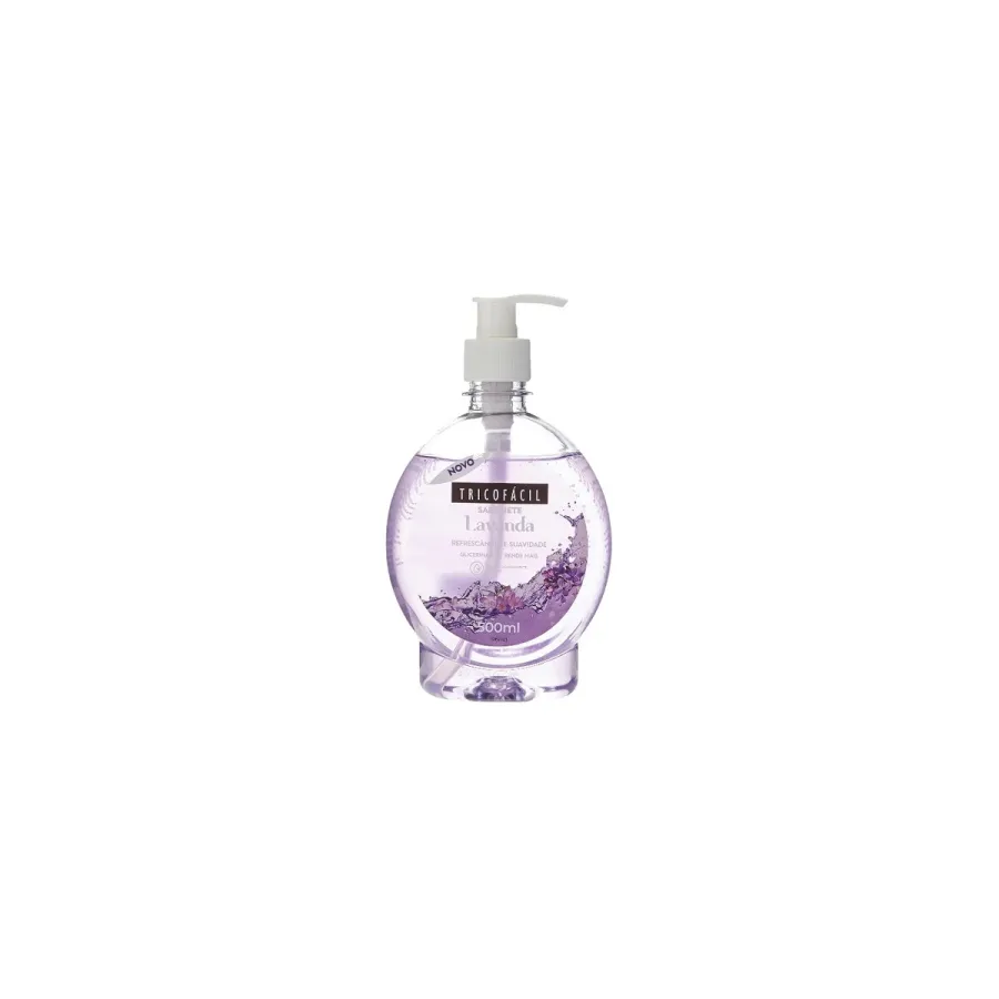 Sabonete Líquido.tricofacil 500ml Lavanda