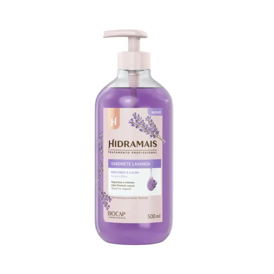 Sabonete Líquido Hidramais Lavanda 500ml