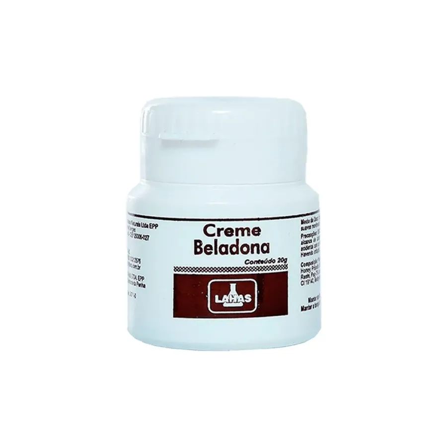 Creme Beladona Lahas 20 g