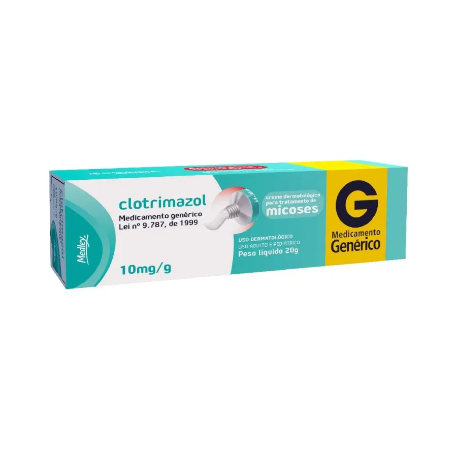 Clotrimazol Creme 10mg/G Genérico Medley 20g