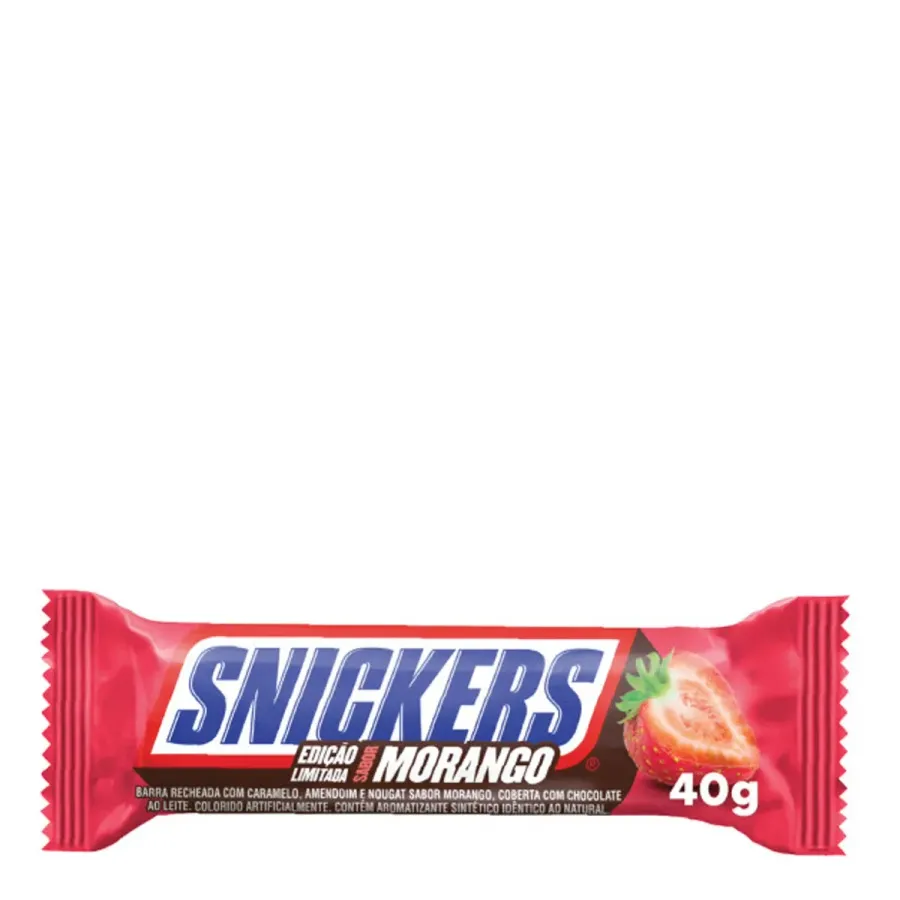 Chocolate Snickers Morango 40g