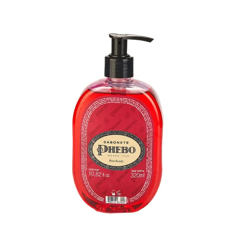 Sabonete Líquido Patchouly 320ml Phebo