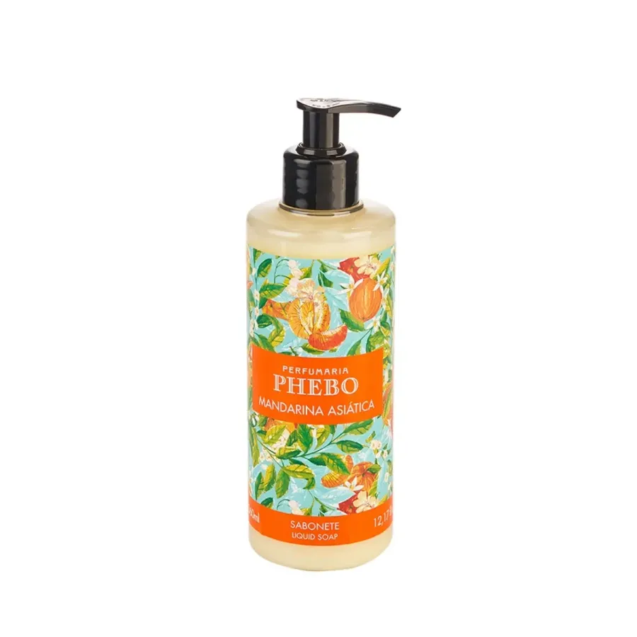 Sabonete Líquido Phebo Mandarina Asiática 360ml