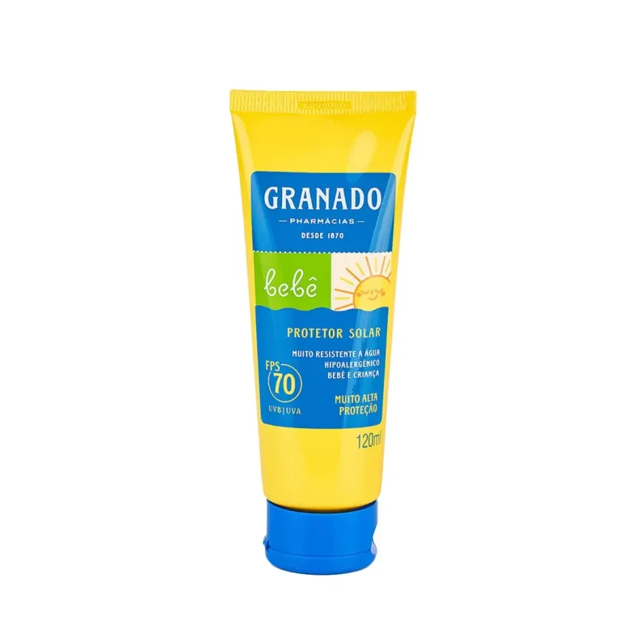 PROTETOR SOLAR GRANADO BEBE FPS70 120ML